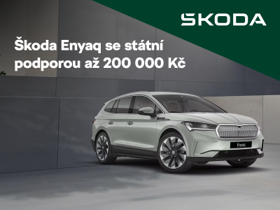 Škoda Enyaq již od 991 653 Kč